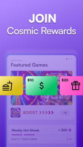 اسکرین شات برنامه Cosmic Rewards: Play & Earn 5