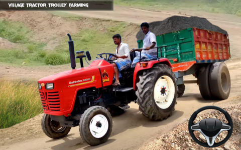 اسکرین شات 4 بازی Tractor trolley Driving Game