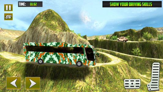 اسکرین شات بازی Army Coach Bus Simulator 3D 6