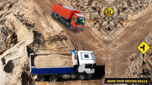 اسکرین شات بازی Cargo Truck Driving Simulator 3