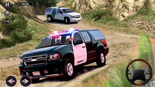اسکرین شات بازی Us Police Van Chasing Simulator: Car Driving 3D 4