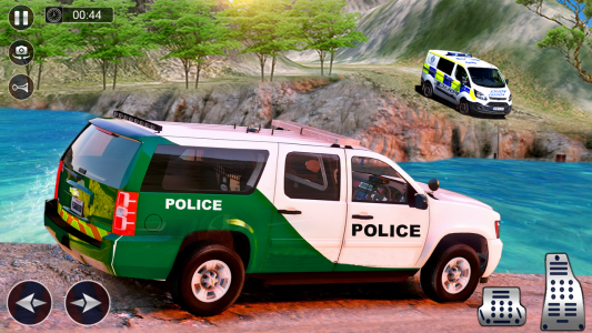 اسکرین شات بازی Us Police Van Chasing Simulator: Car Driving 3D 3