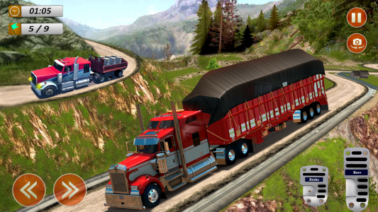 اسکرین شات بازی Offroad Cargo Truck Simulator 4