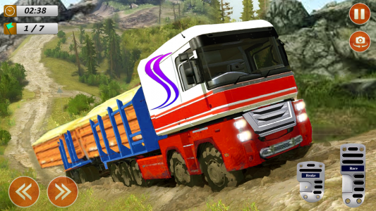 اسکرین شات بازی Offroad Cargo Truck Simulator 3