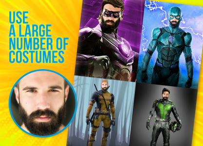 اسکرین شات 2 برنامه Superhero Photo Frame Editor