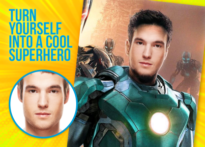 اسکرین شات 1 برنامه Superhero Photo Frame Editor