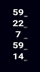 اسکرین شات برنامه Countdown App - Todeszeit Uhr *Spaß App 5