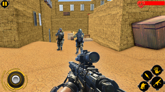 اسکرین شات بازی Commando Shooting Counter Terrorist Strike 3
