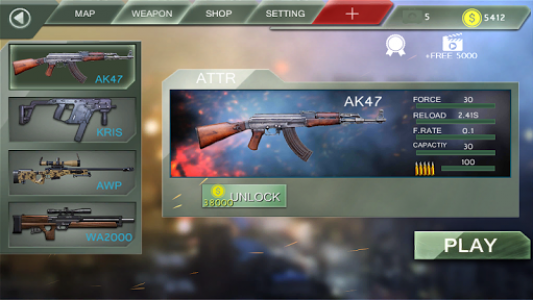 اسکرین شات بازی Counter Shoot Fire-FPS Terrorist Strike 8