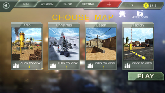 اسکرین شات بازی Counter Shoot Fire-FPS Terrorist Strike 3