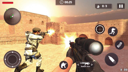 اسکرین شات بازی Counter Terrorism Gun Shoot 4