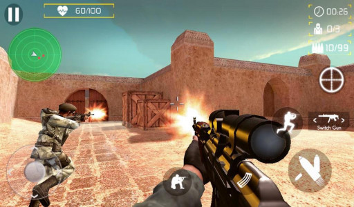 اسکرین شات بازی Counter Terrorist Fire Shoot 4