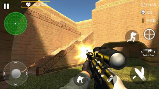 اسکرین شات بازی Counter Terrorist Strike Shoot 6