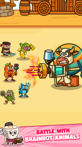 اسکرین شات 3 بازی Brainrod Merge Battle