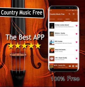 اسکرین شات برنامه Country Music Free 3