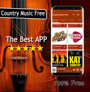 اسکرین شات برنامه Country Music Free 1