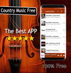 اسکرین شات برنامه Country Music Free 5