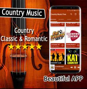 اسکرین شات 1 برنامه Country Music