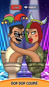 اسکرین شات 1 بازی Couple Mix Monster: Makeover