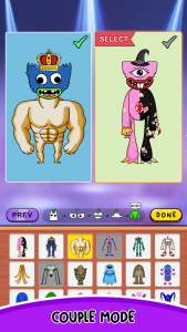 اسکرین شات بازی Couple Mix Monster: Makeover 4