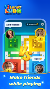 اسکرین شات 1 بازی Lama Ludo-Ludo&Chatroom