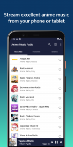 اسکرین شات 5 برنامه Anime Music – Anime Radio 2025
