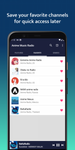 اسکرین شات 3 برنامه Anime Music – Anime Radio 2025