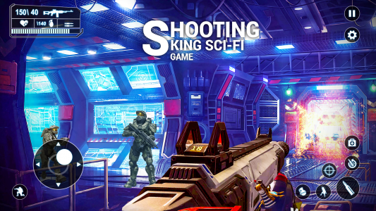 اسکرین شات بازی Sci-Fi Offline Shooting Games 1