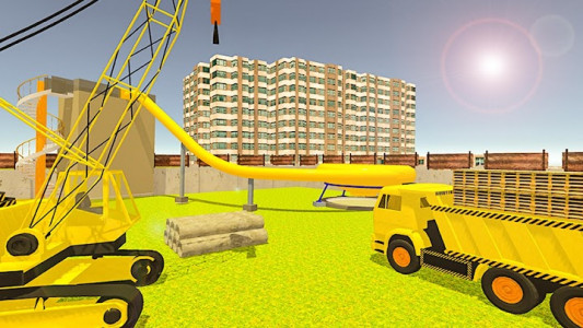 اسکرین شات بازی Build Water Theme Park: 3D Construction Simulator 4