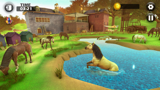 اسکرین شات بازی Equestrian: Horse Riding Games 3