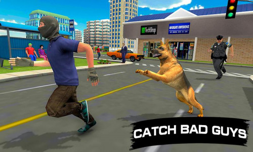 اسکرین شات 2 بازی Police Dog Transport Truck 3D