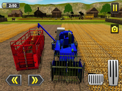 اسکرین شات بازی Real Farm Harvester 3D 4