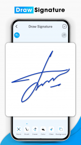 اسکرین شات برنامه Electronic Signature Maker 3