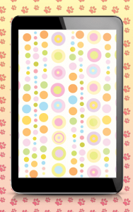 اسکرین شات برنامه Cute Patterns Live Wallpaper 5
