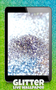 اسکرین شات برنامه Glitter Live Wallpaper 8