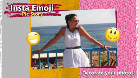 اسکرین شات برنامه Emoji Stickers for Pictures 1