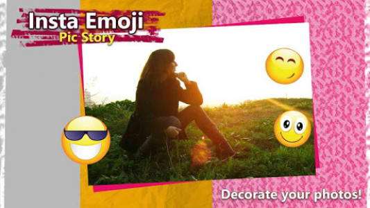 اسکرین شات برنامه Emoji Stickers for Pictures 3