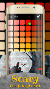 اسکرین شات برنامه Scary Emoji Keyboard 3