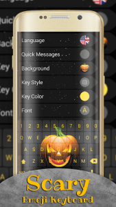 اسکرین شات برنامه Scary Emoji Keyboard 8