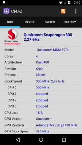 اسکرین شات 1 برنامه CPU-Z