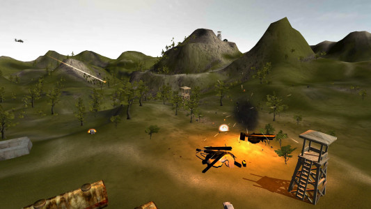 اسکرین شات بازی Helicopter Gunship Battle 4
