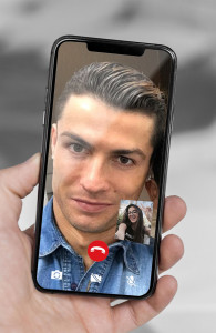 اسکرین شات برنامه Cristiano Ronaldo Call You 4