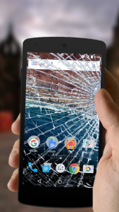 اسکرین شات برنامه Broken Screen Prank 3