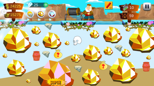 اسکرین شات 2 بازی Gold Miner Super