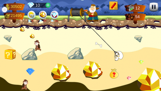 اسکرین شات 3 بازی Gold Miner Super