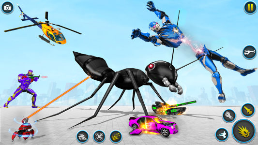 اسکرین شات بازی Ant Robot Car Game: Robot Game 3