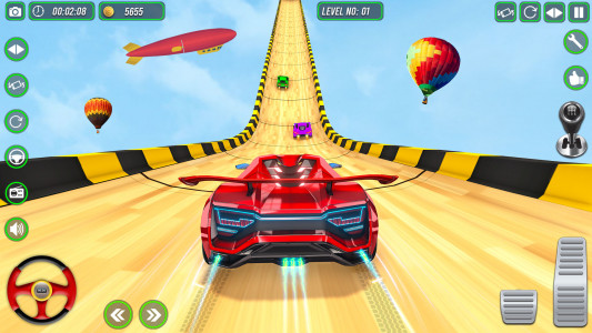 اسکرین شات برنامه Ramp Car Stunts: Racing Games 1