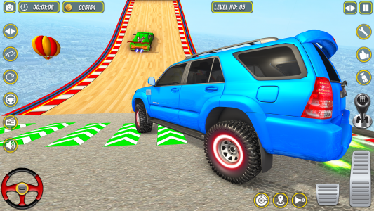 اسکرین شات برنامه Ramp Car Stunts: Racing Games 7