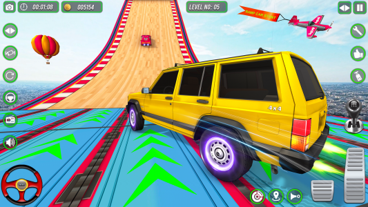 اسکرین شات برنامه Ramp Car Stunts: Racing Games 3