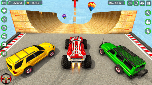 اسکرین شات برنامه Ramp Car Stunts: Racing Games 2
